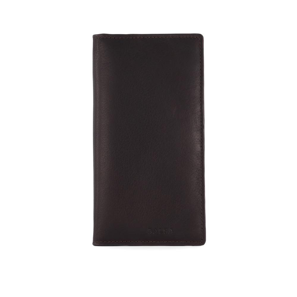 portefeuille en cuir café balsa