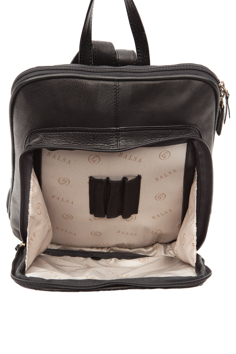 Sac à dos citadin urbain fait main noir détail jaune