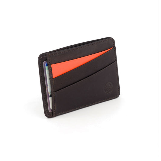 Big Slim Card holder - Brown Orange